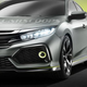 Illustration for article titled The 2017 Honda Civic Hatch Concept Looks Ready For A Track Day